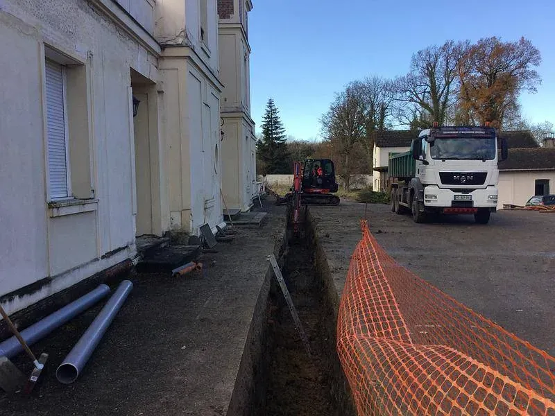 Viabilisation terrain à Ris-Orangis